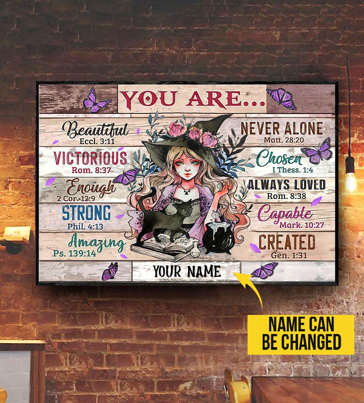 Wicked Witch You Are Canvas Poster