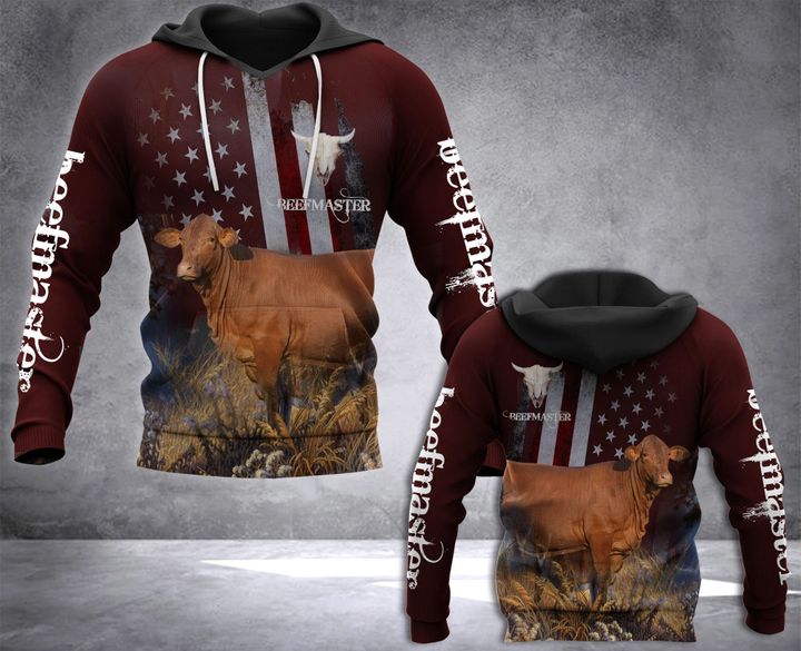 Beefmaster Cattle 3D All Over Printed Hoodie For Men And Women