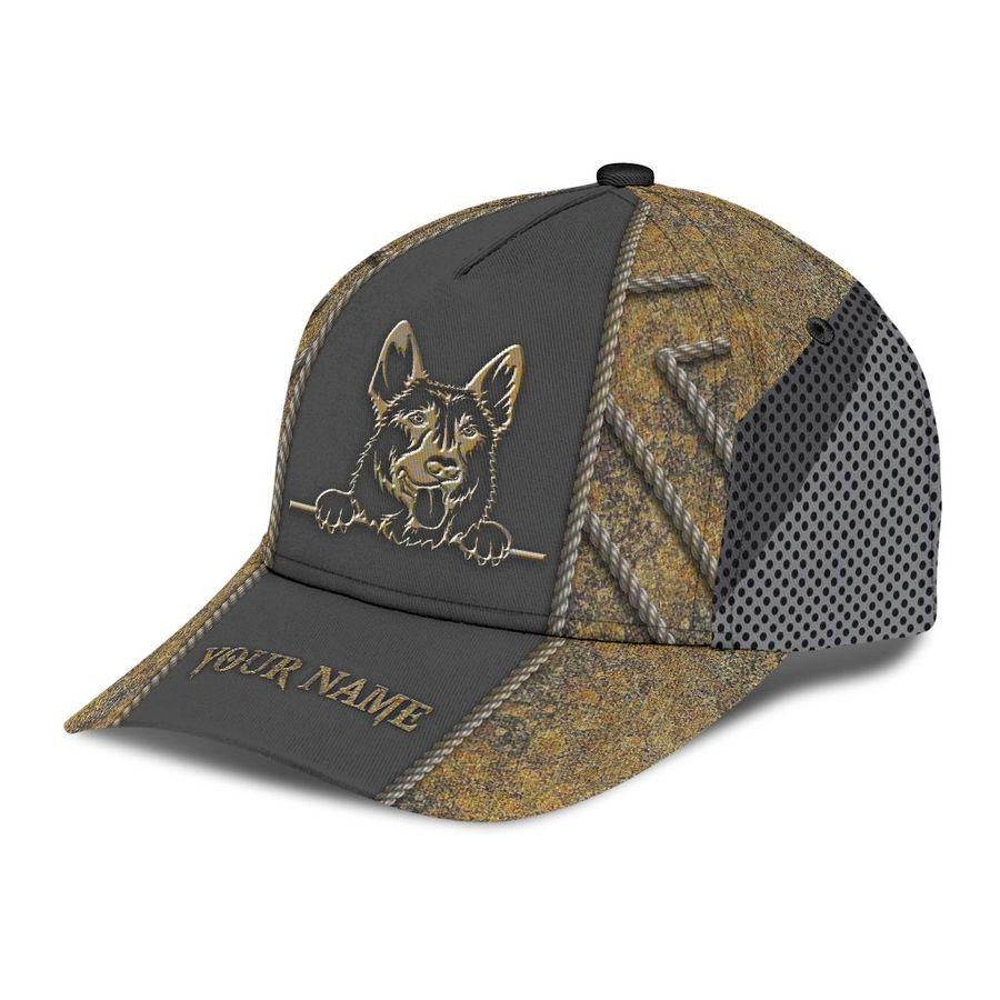 Personalized Germen Shepherd 3D Printed Cap