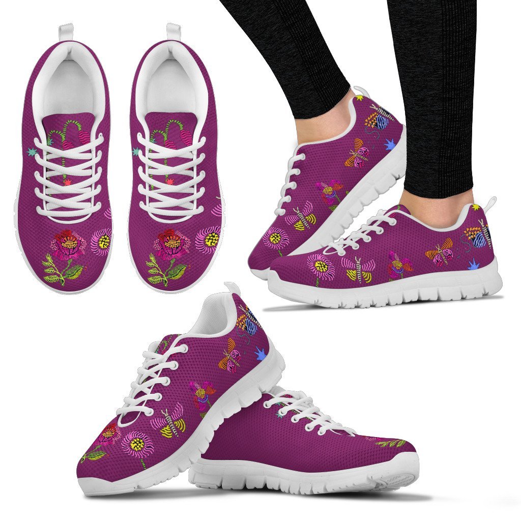 bordeaux-Amaze Style™-Women's Sneakers - bordeaux-US5 (EU35)-Vibe Cosy™