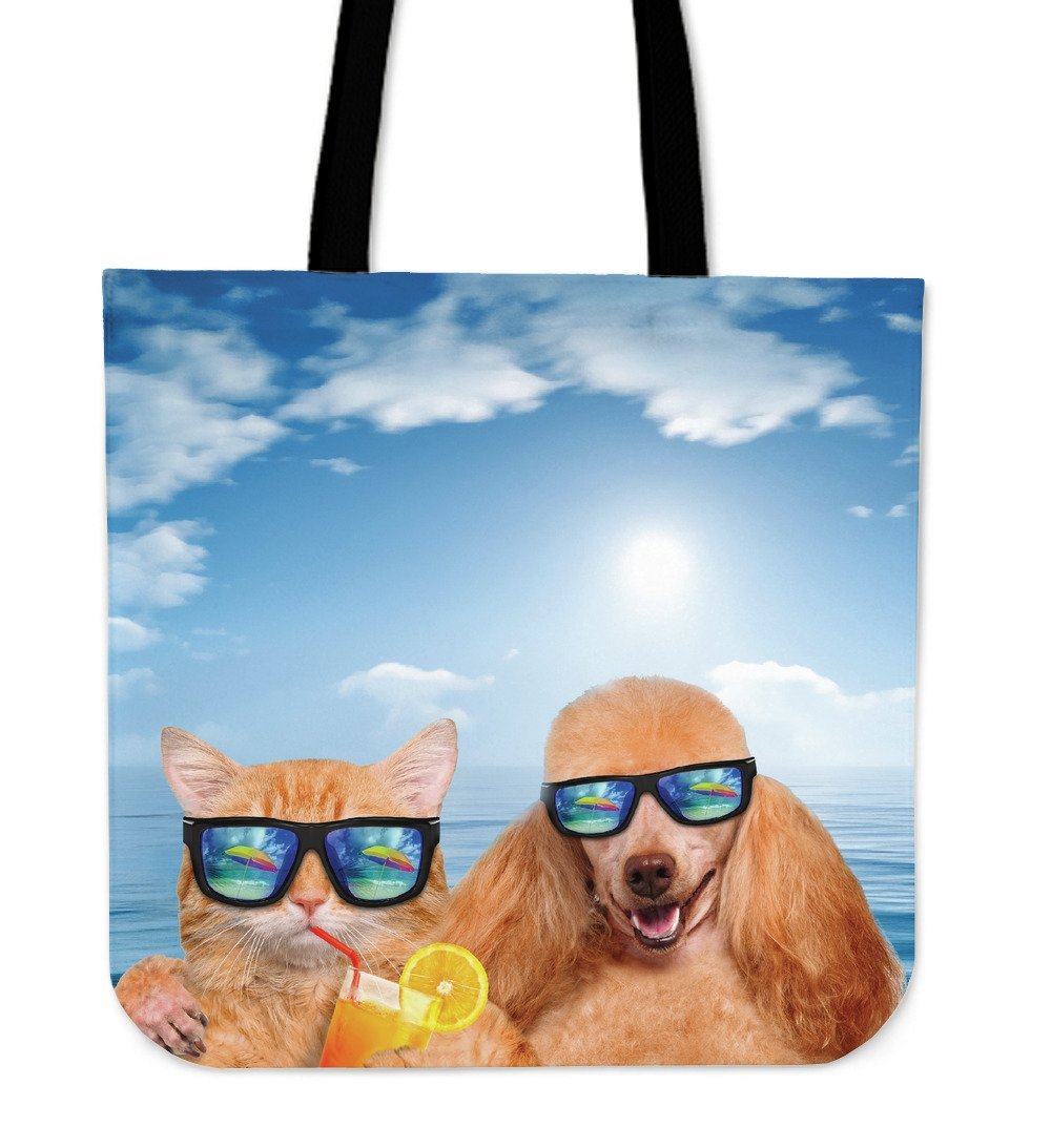 Tote Bag - Amici in Spiaggia -Amaze Style™-Tote Bag - Amici in Spiaggia -Vibe Cosy™