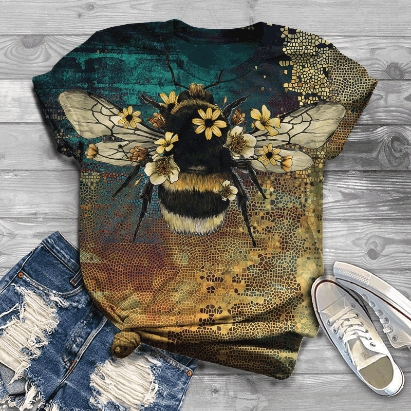Bee 3D All Over Print Hoodie MP849 - Amaze Style™-Apparel