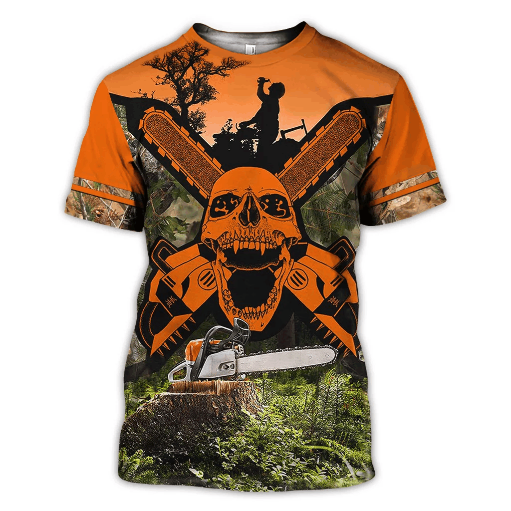 BEAUTIFUL CHAINSAW ART 3D ALL OVER PRINTED SHIRTS JJ28113 - Amaze Style™-Apparel