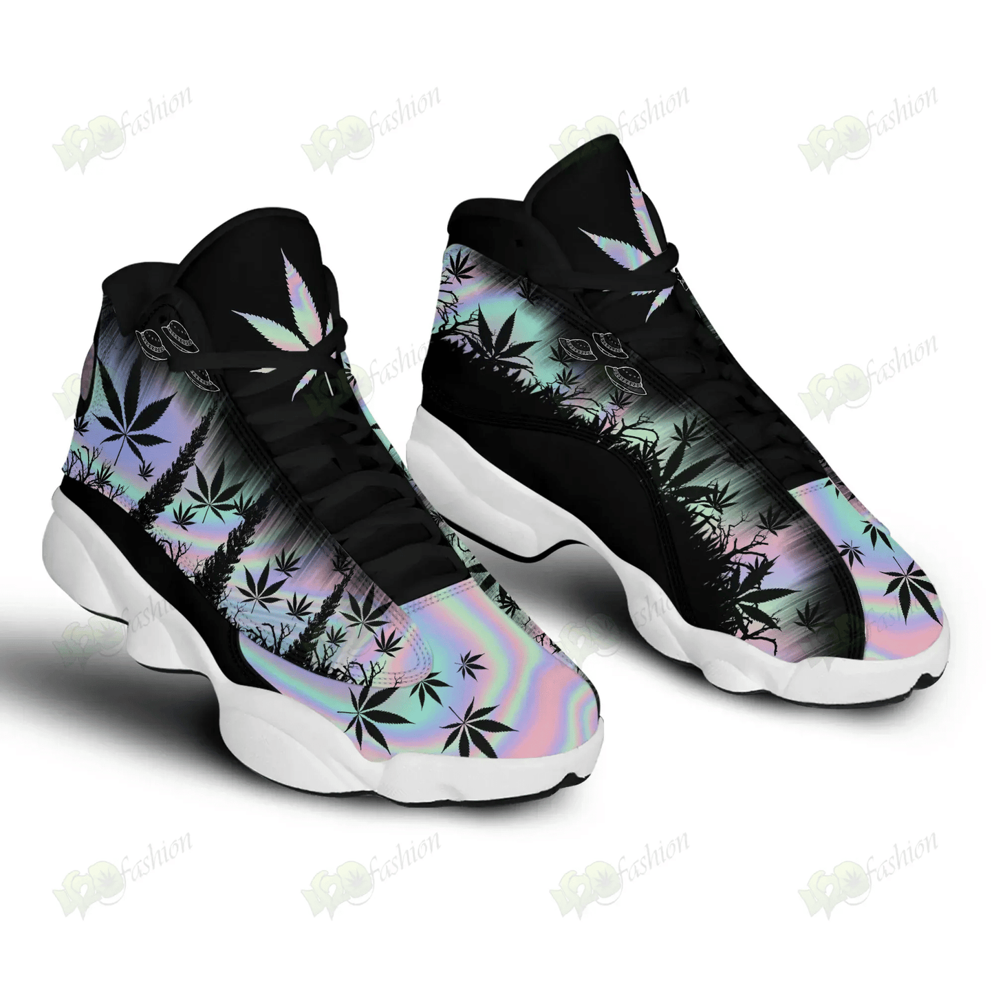 WEED AIR JORDAN 13 SNEAKERS JD13 XIII SHOES 18092113.CXT