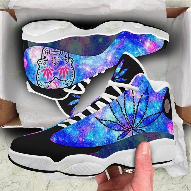 WEED AIR JORDAN 13 SNEAKERS JD13 XIII SHOES 18092119.CXT