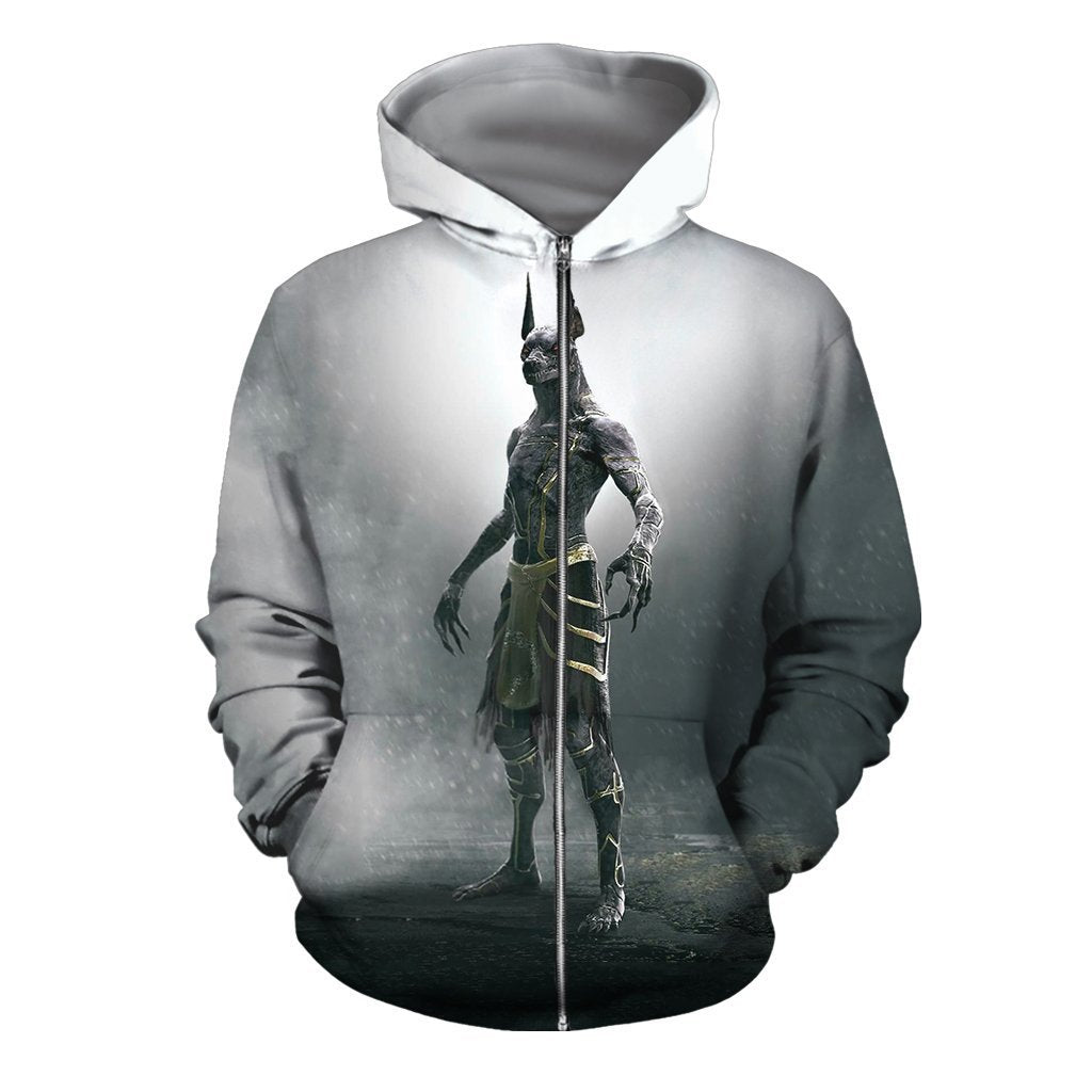 3D All Over Print Anubis Hoodie - Amaze Style™-Apparel