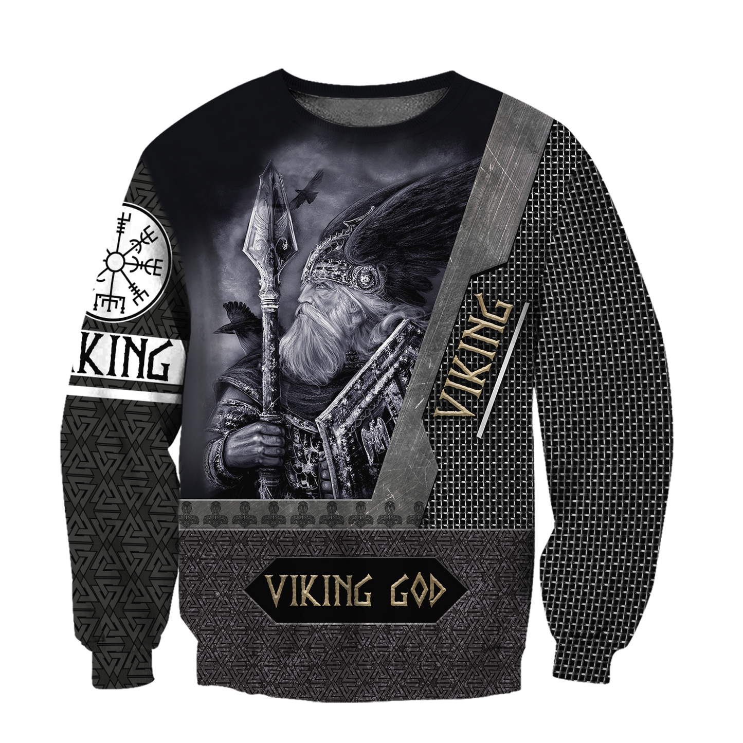 VIKING GOD 3D ALL OVER PRINTED - Amaze Style™-Apparel