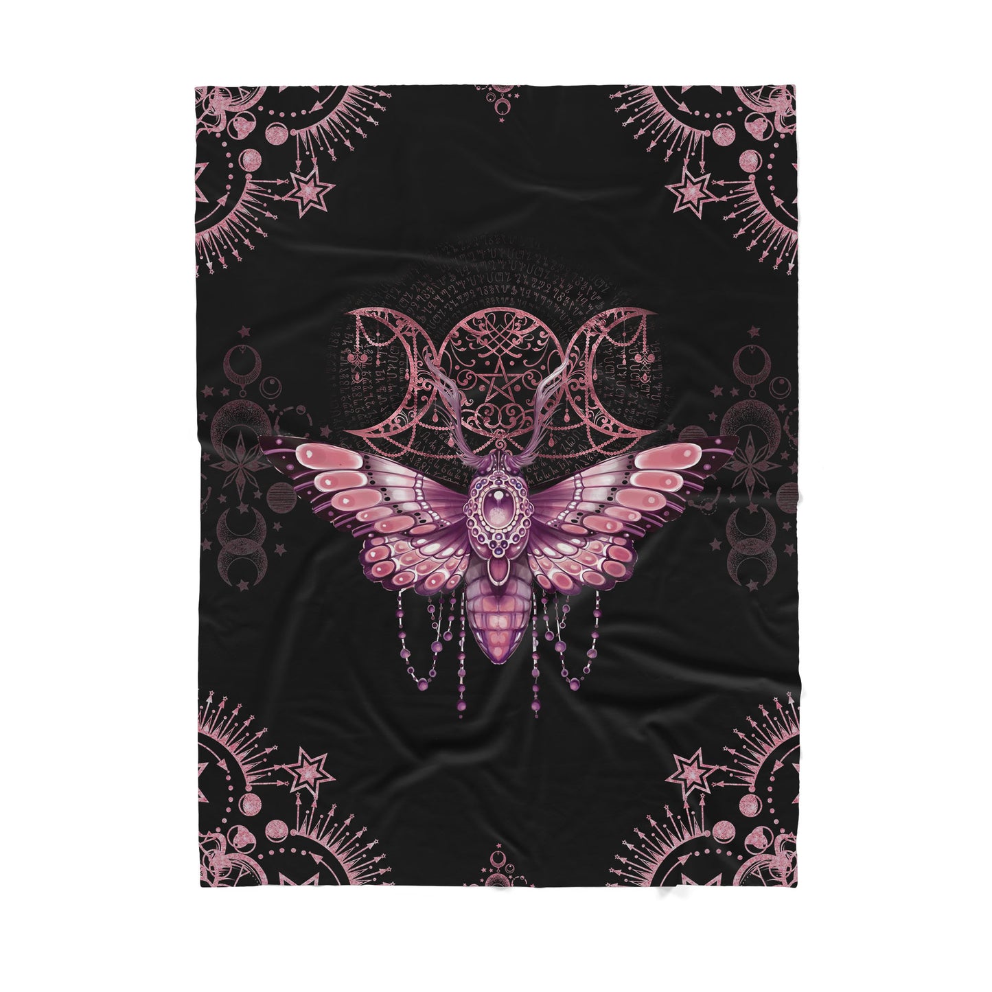 Wicca Three Gods Sherpa Blanket