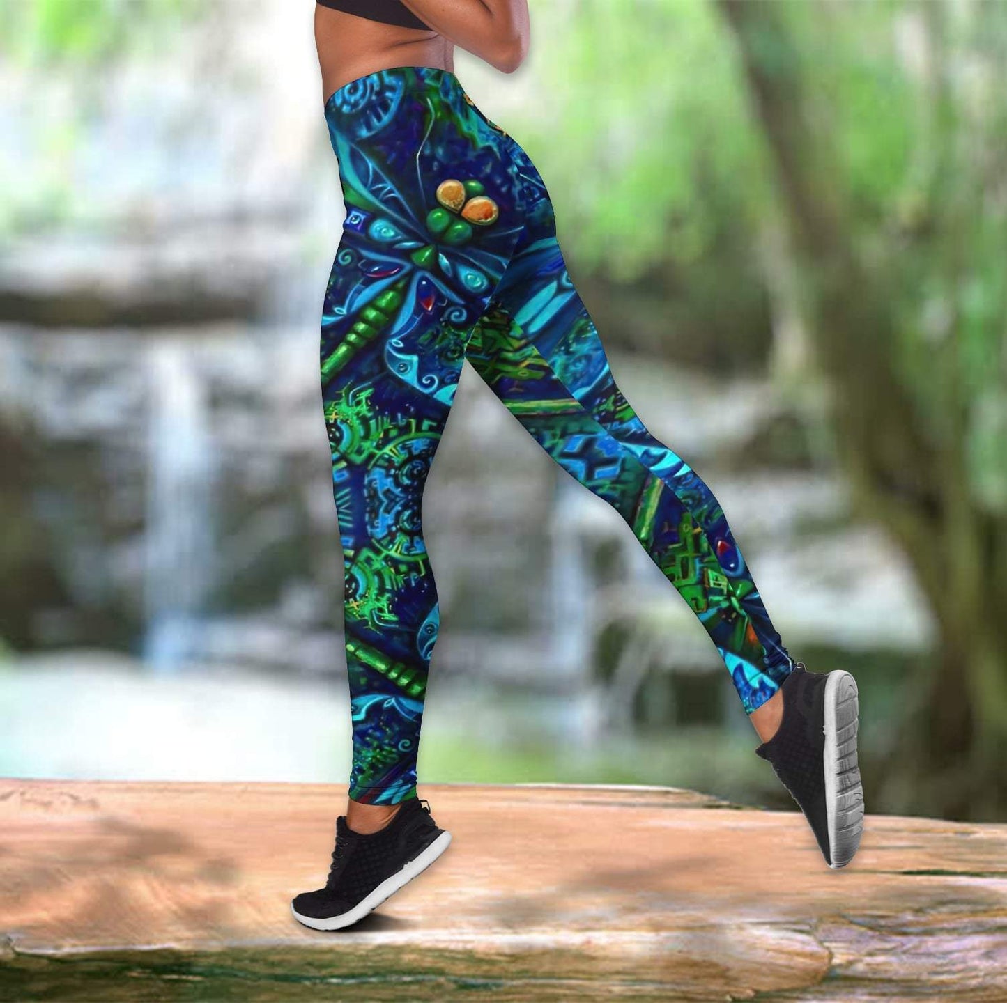 Beautiful Blue Dragonfly Combo Tank + Legging DQB07292003