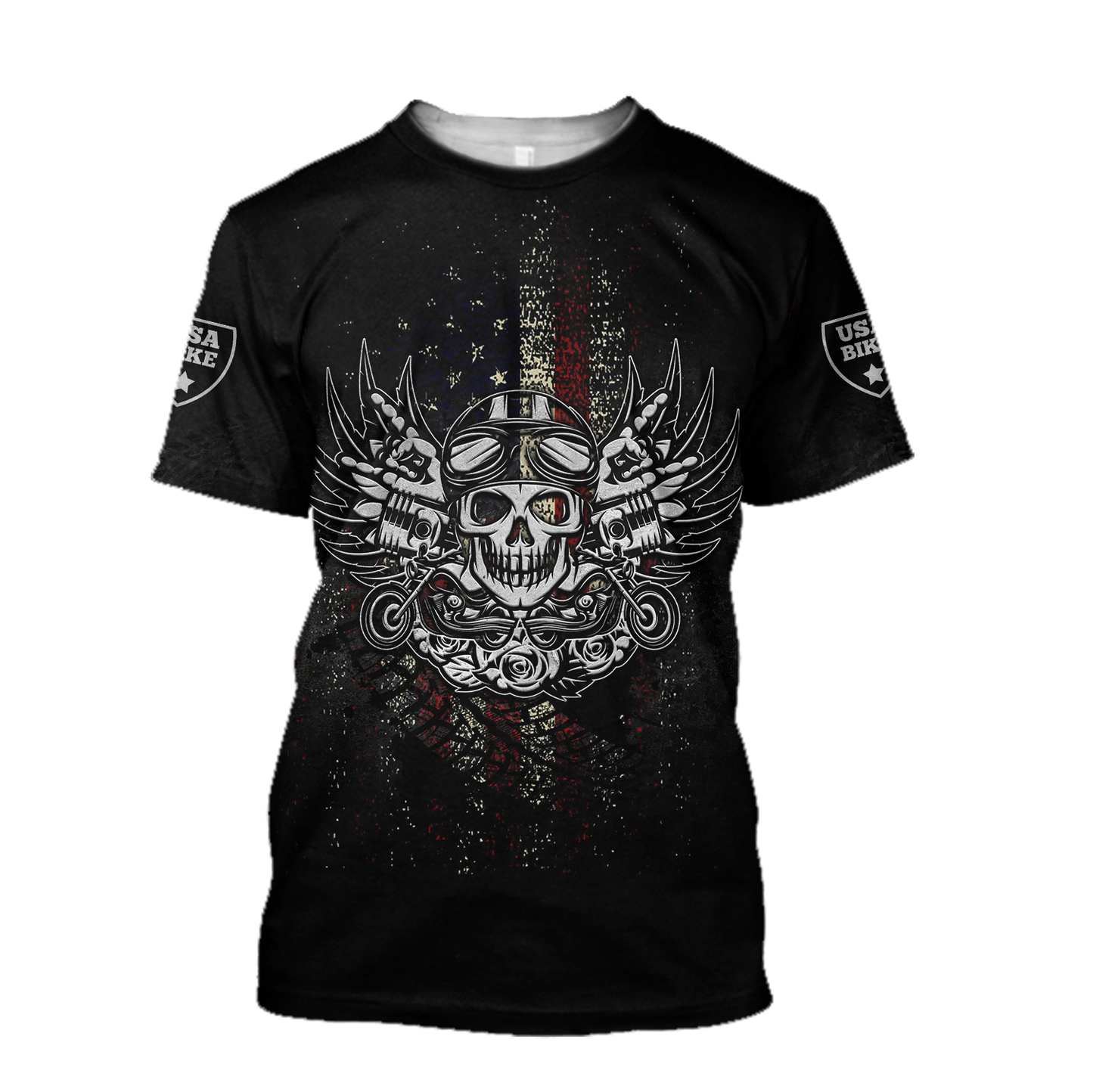 Awesome Skull Motorbike Combo Hoodie AM072060-LAM-Apparel-LAM-T-Shirt-S-Vibe Cosy™