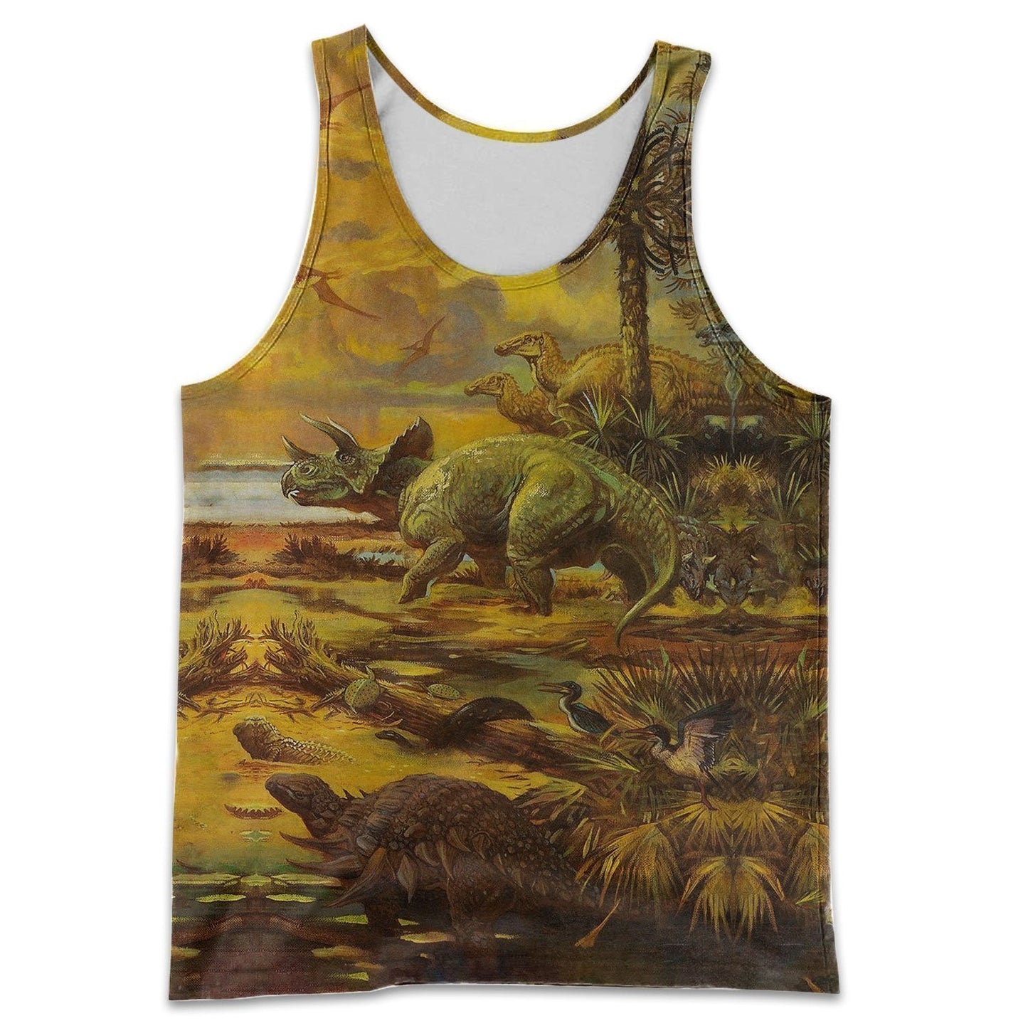 3D All Over Printed Love Dinosaurs Shirts and Shorts - Amaze Style™-3D All Over Printed Clothes