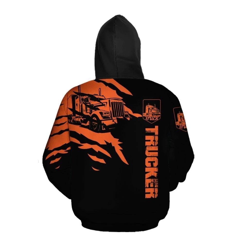 Trucker 3D All Over Printed Unisex Shirts TN