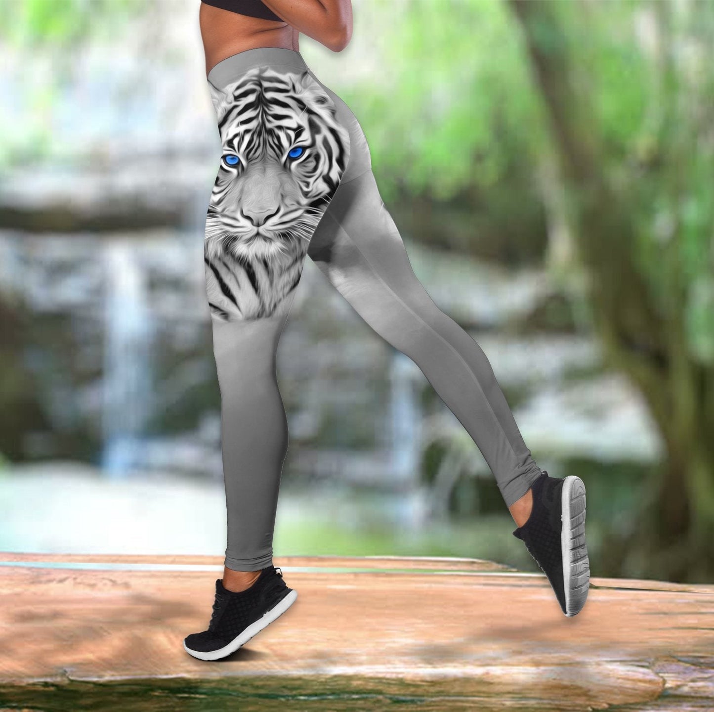 White Tiger Combo Legging + Tank Top DQB08172003