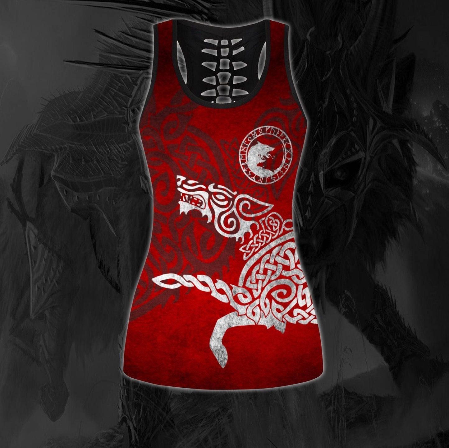 Tatoo Wolf R-W Combo Outfit For Women