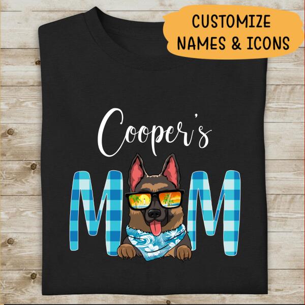 Beautiful Personalized T-shirt For Dog Mom Special Version