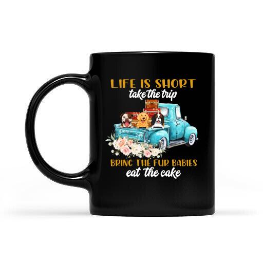 Life Is Short Bring The Gur Babies And Eat The Cake Personalized T-shirt For Dog Lovers Friends