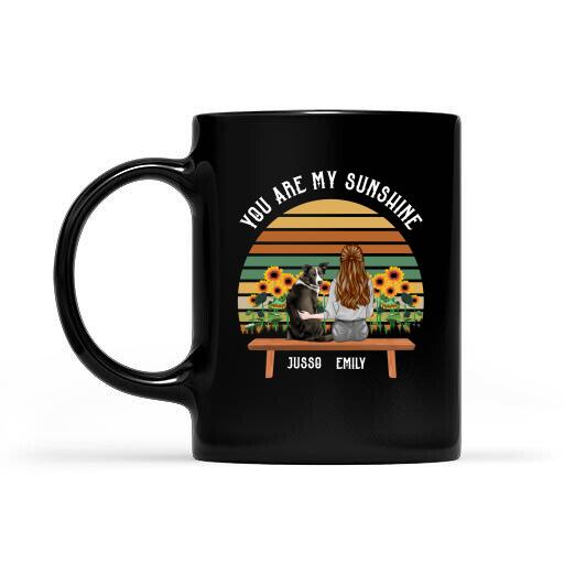 You Are My Sunshine Personalized T-shirt For Dog Lovers Special Gift For Mom