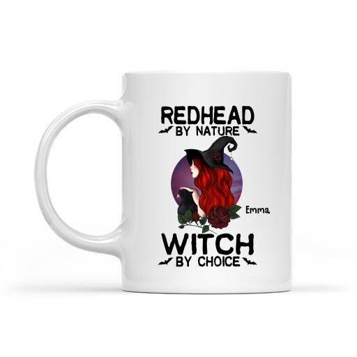 Halloween Costume Ideas Redhead By Nature Witch By Choice personalized T-shirt For You Friends
