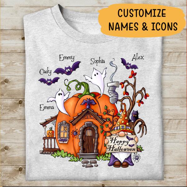 Grandma Halloween Special Personalized T-shirt For Grandma Mama