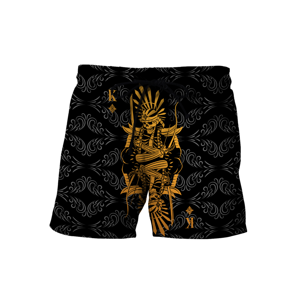 3D King Diamond Skull Poker Over Printed Hoodie