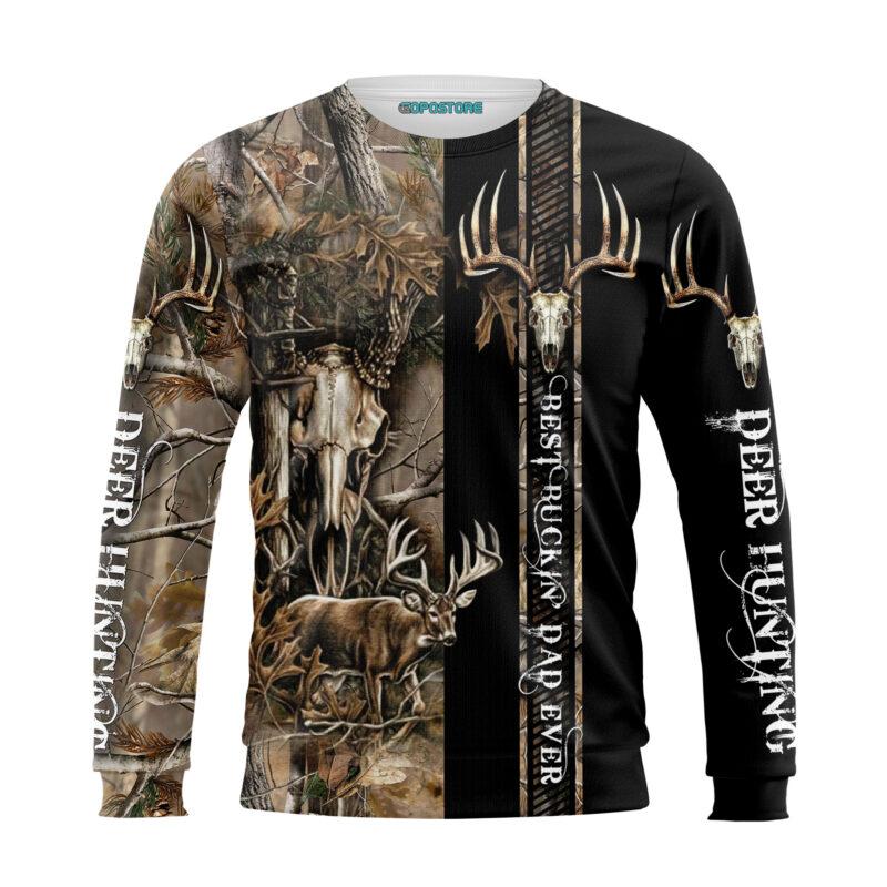 Best Buckin’ Dad Ever Deer Hunting 3D All Over Printed Shirts