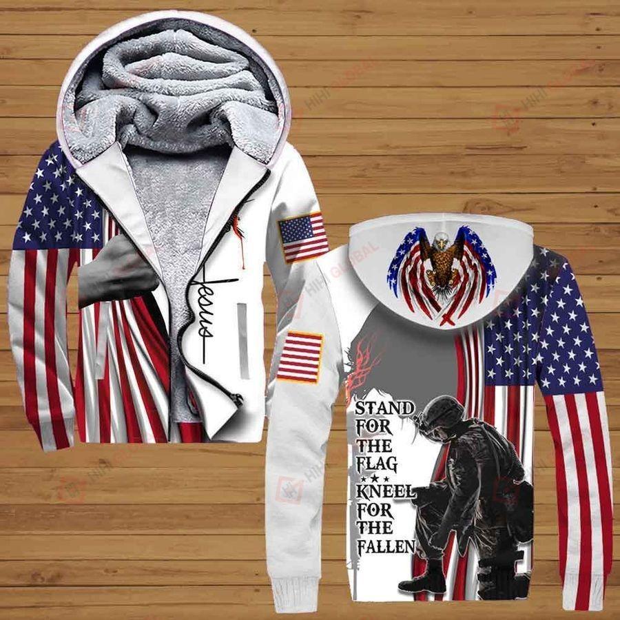 Stand For The Flag Kneel For The Fallen 3D All Over Printed Shirts For Men and Women TA0706201