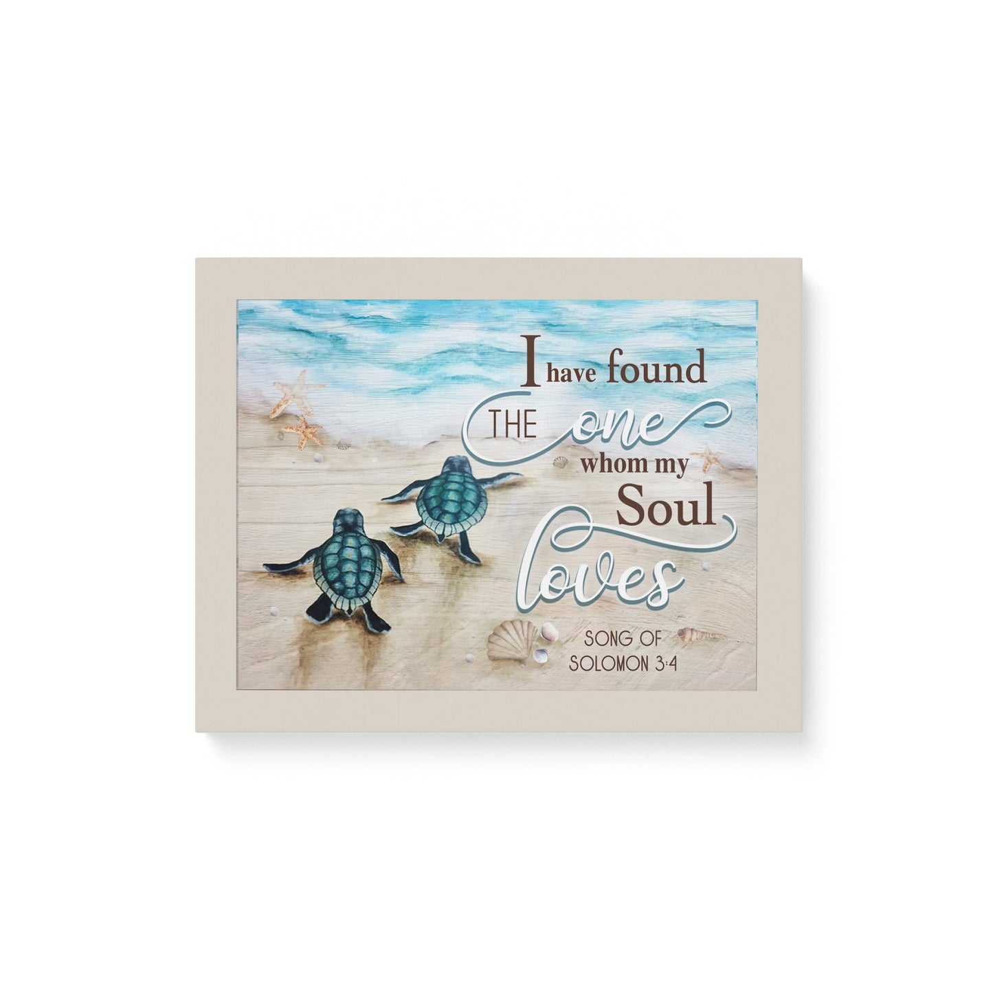 Beach Canvas Whom My Soul