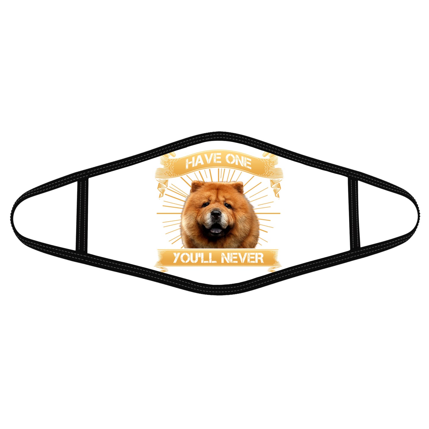 Chow Chow Dog Face Mask DL