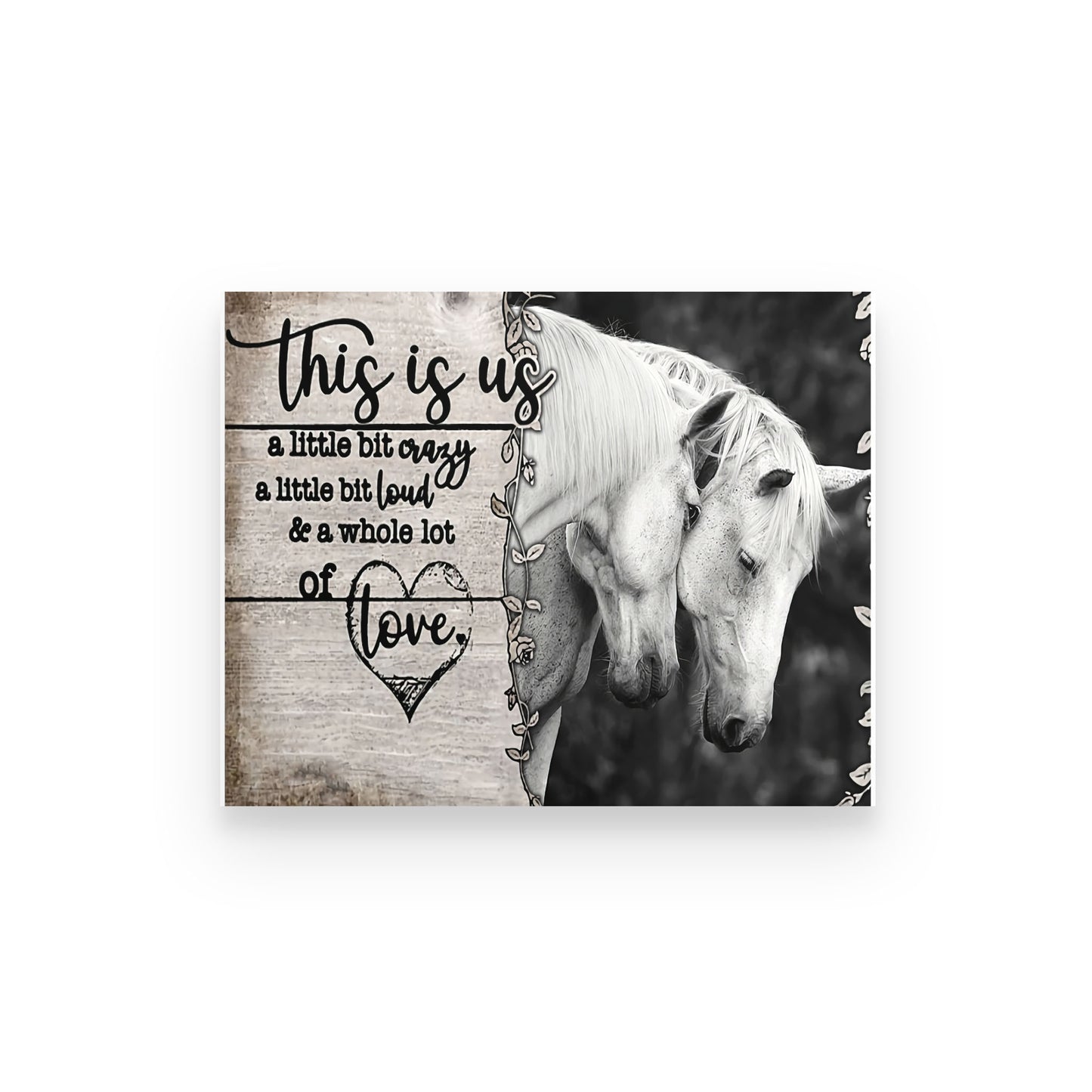 CANVAS-Horse- This Is Us - Wedding Anniversary - TA