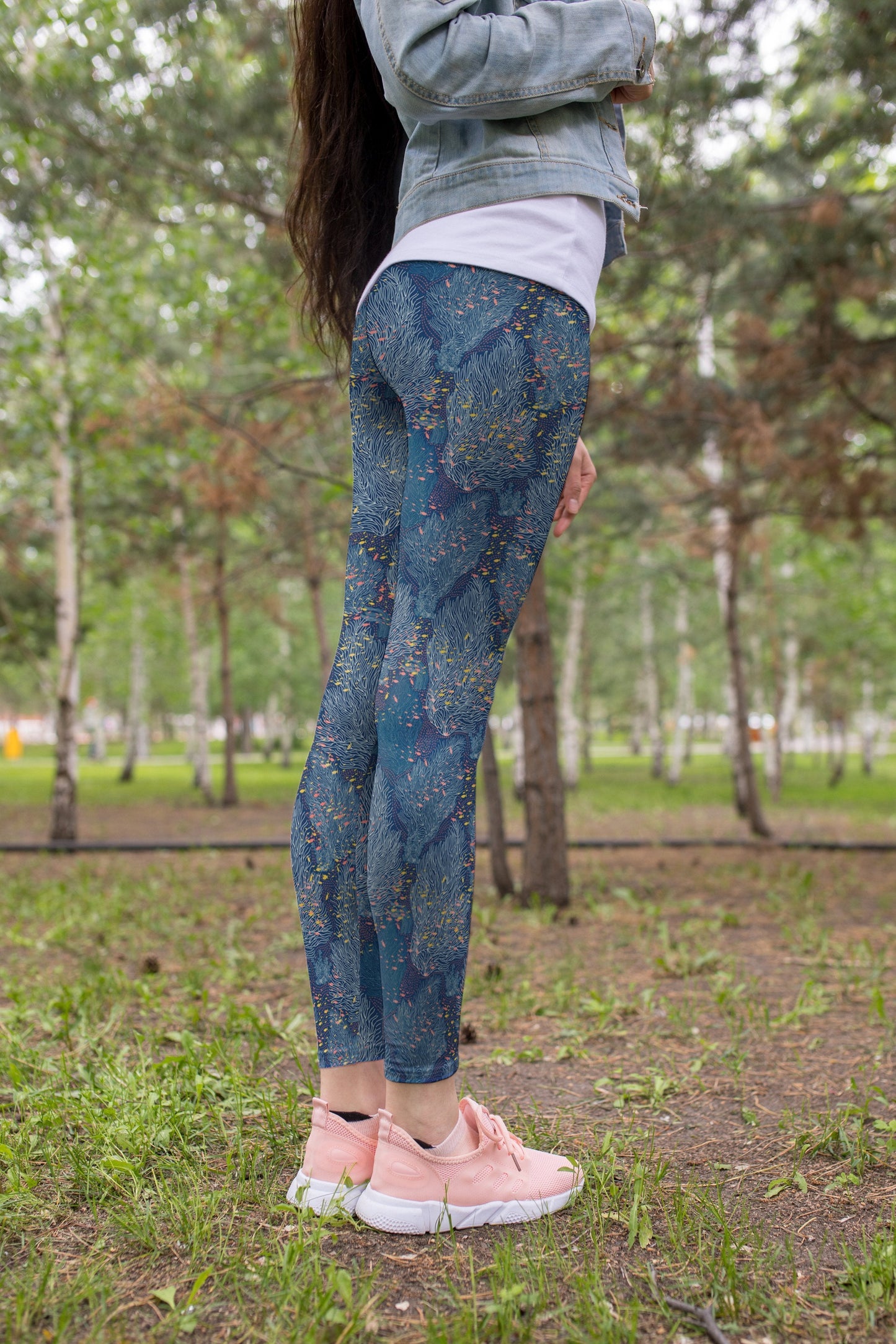 3D All Over Print Tree Coral Legging - Amaze Style™-Apparel
