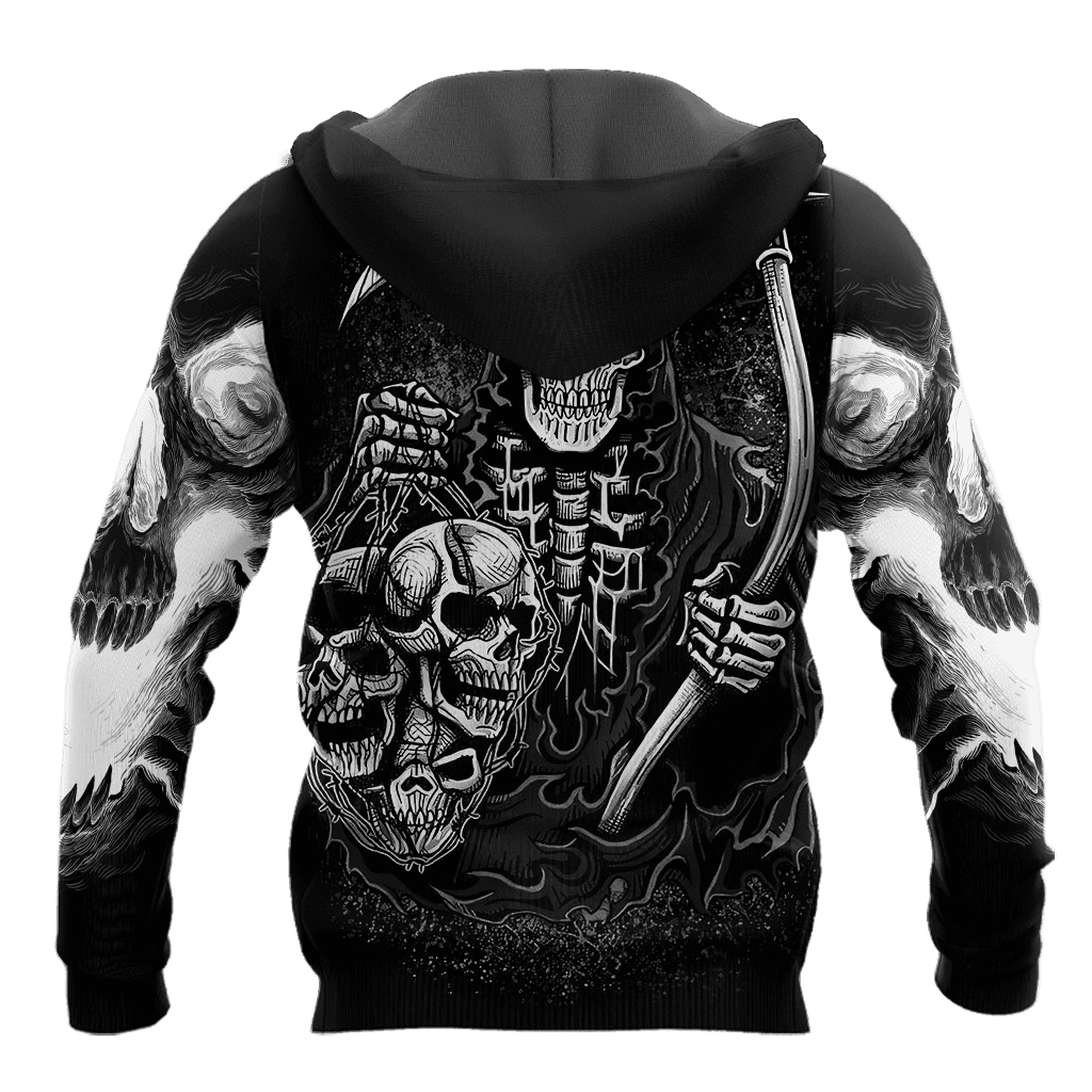 Tmarc Tee Skull 3D All Over Printed Unisex Shirts