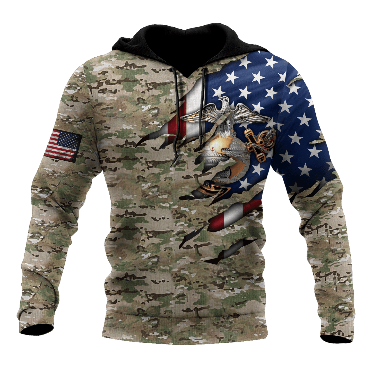 Army 3D All Over Printed Unisex Shirts