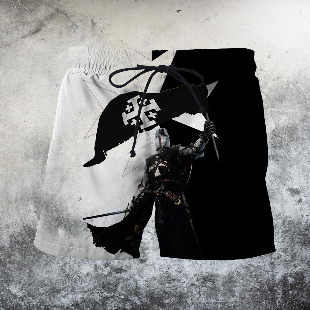 3D All Over Printed Black Templar Shirts - Amaze Style™-Apparel