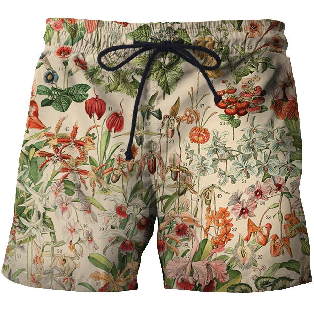 3D All Over Printed Flowers Shirts-Apparel-6teenth World-SHORTS-S-Vibe Cosy™