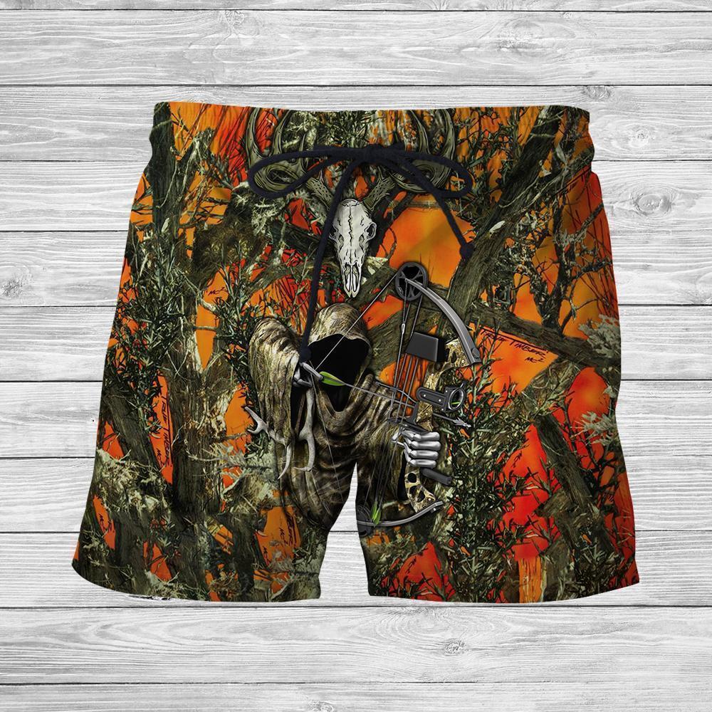 3D All Over Printed Grim Reaper Bow Hunter Camo - Amaze Style™-Apparel
