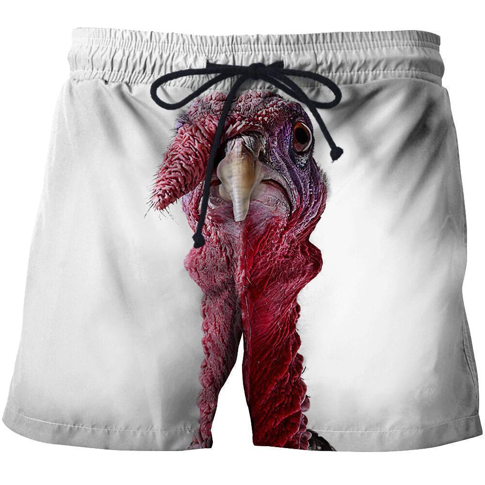 3D All Over Printed Turkey Hunting Art Shirts-Apparel-6teenth World-SHORTS-S-Vibe Cosy™