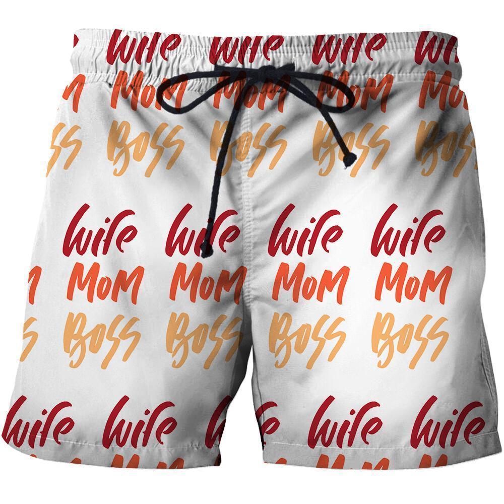 3D All Over Best Wife Mom Boss Hoodie - Amaze Style™-Apparel