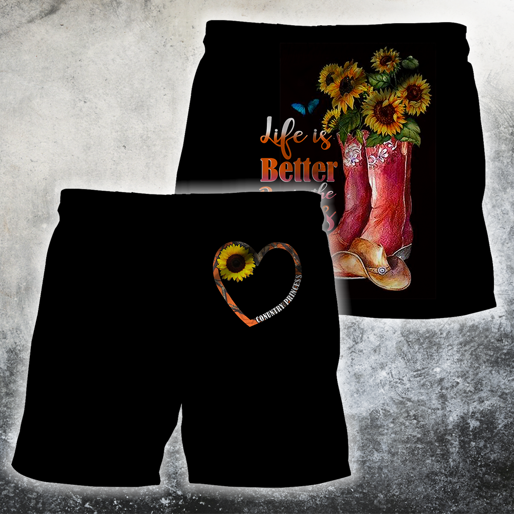 3D All Over Printed Life is better in the Boots Hoodie - Amaze Style™-Apparel