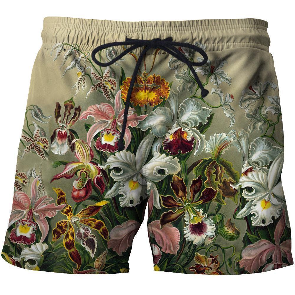 3D All Over Printed Vintage Flowers Shirts And Shorts-Apparel-6teenth World-SHORTS-S-Vibe Cosy™