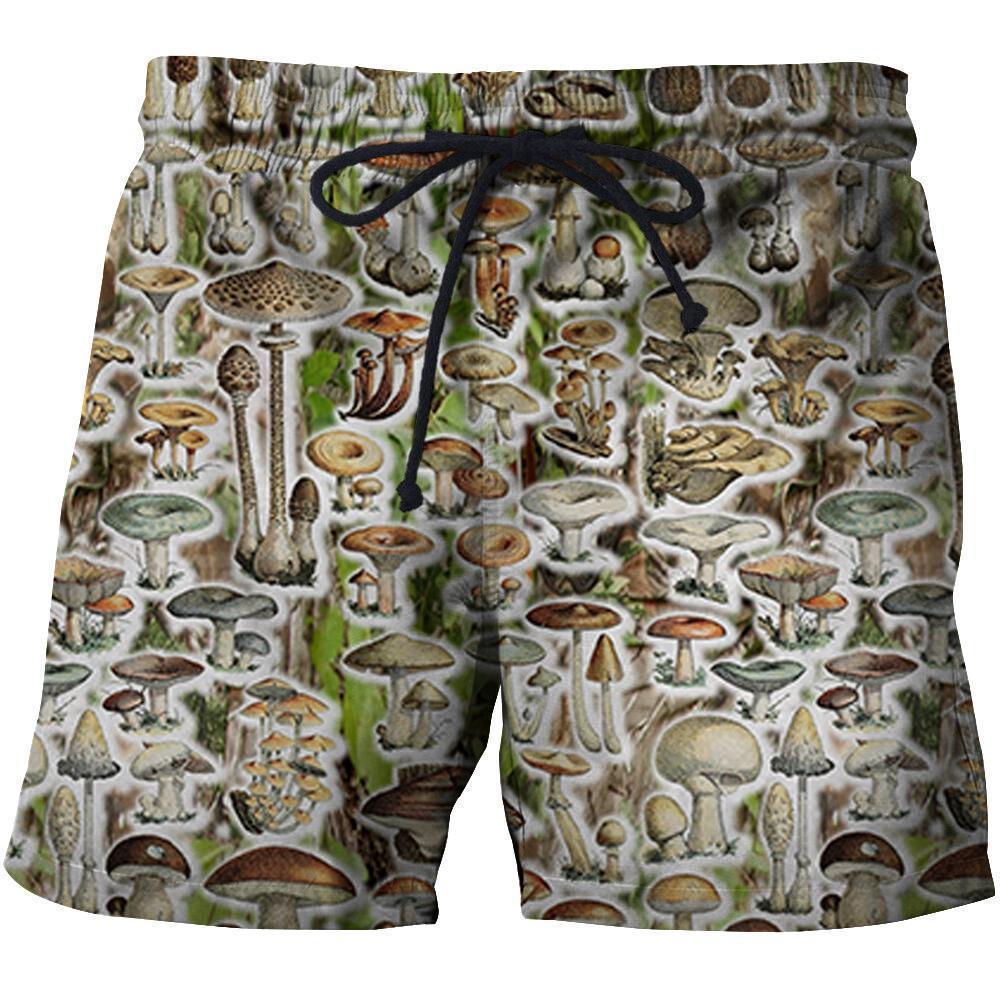 3D All Over Printed Mushroom Camo Shirts-Apparel-6teenth World-SHORTS-S-Vibe Cosy™