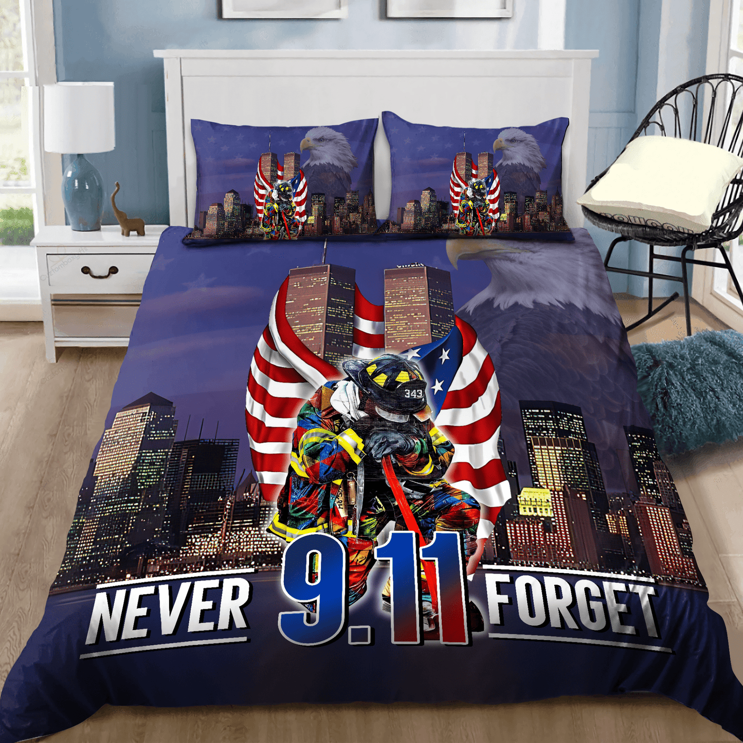 Firefigter Bedding Set