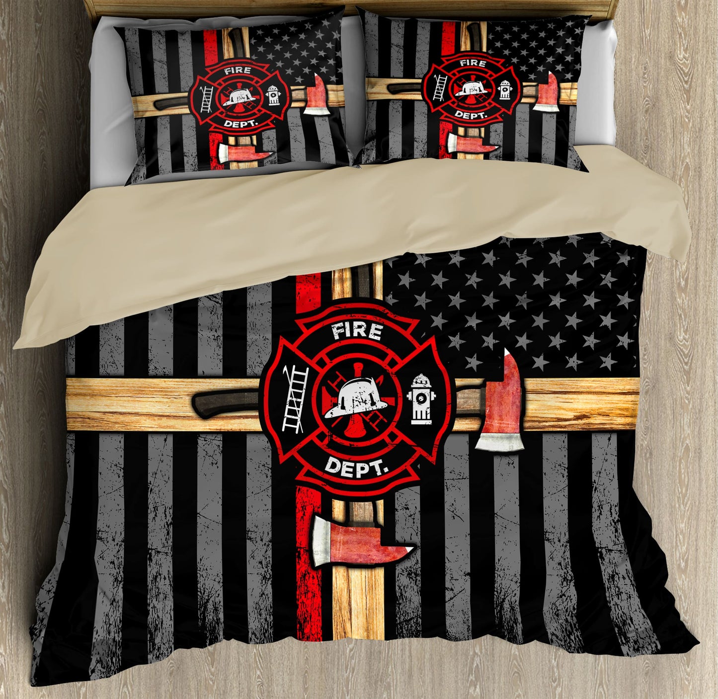 Firefigter Pride Bedding Set