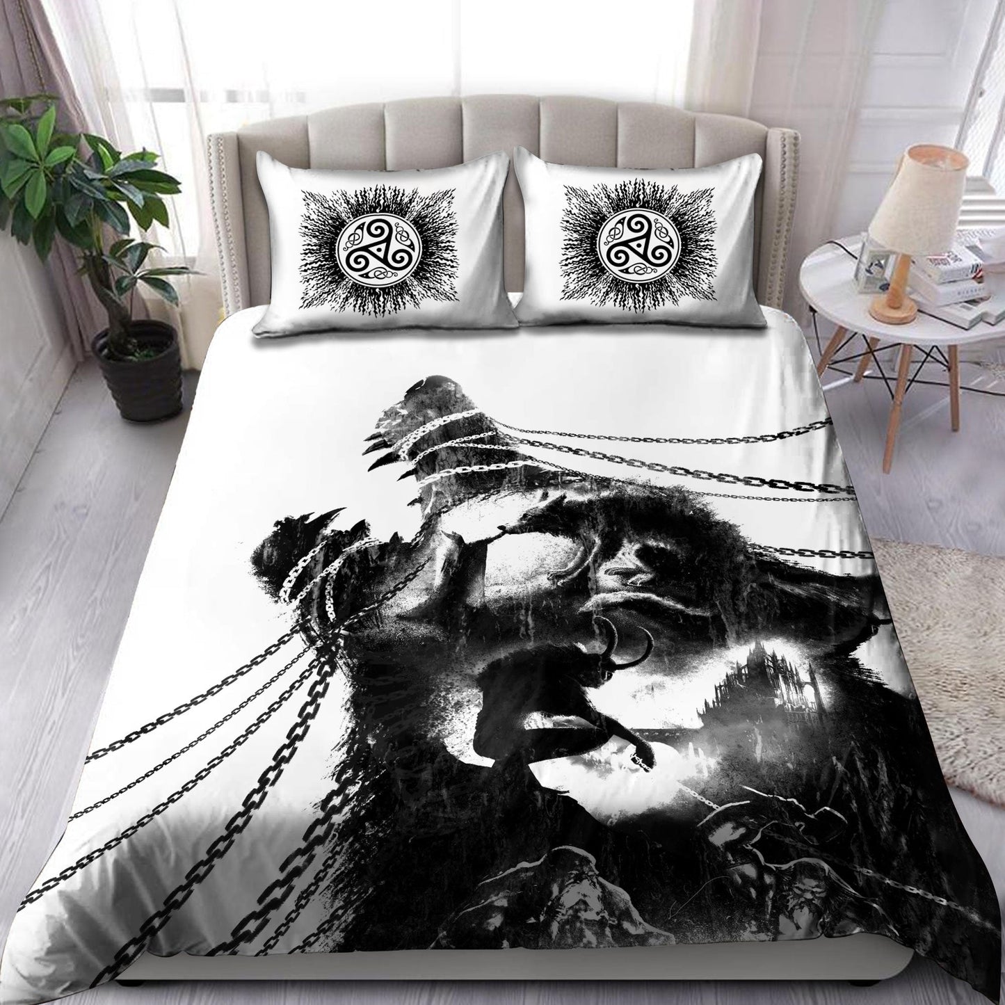 Wolf Satanic Bedding Set NTN07032102