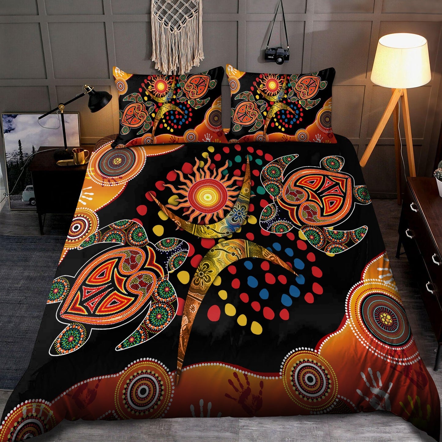 Aboriginal Naidoc Week 2021 Turtles Bedding set