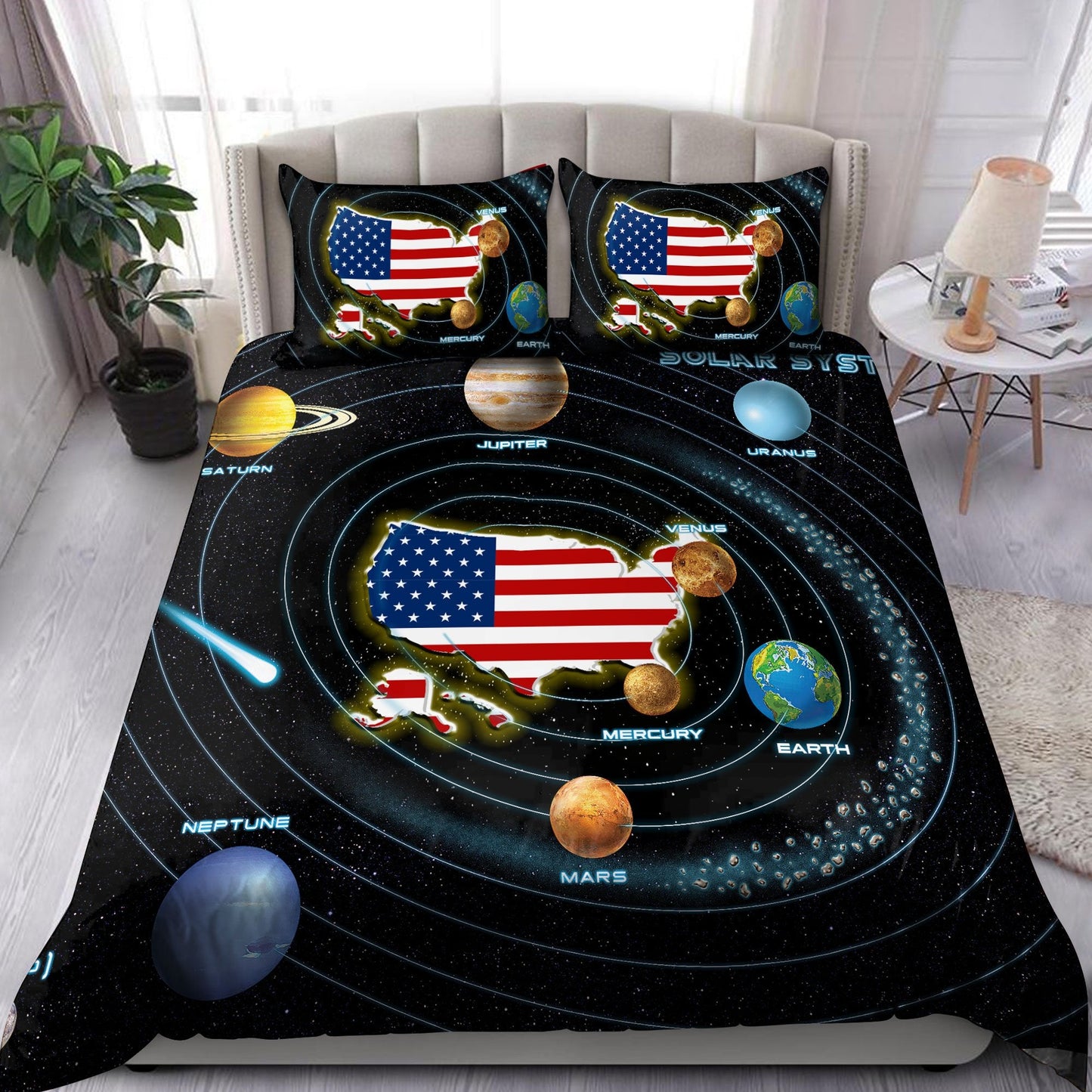 American Solar Nation Bedding Set ML