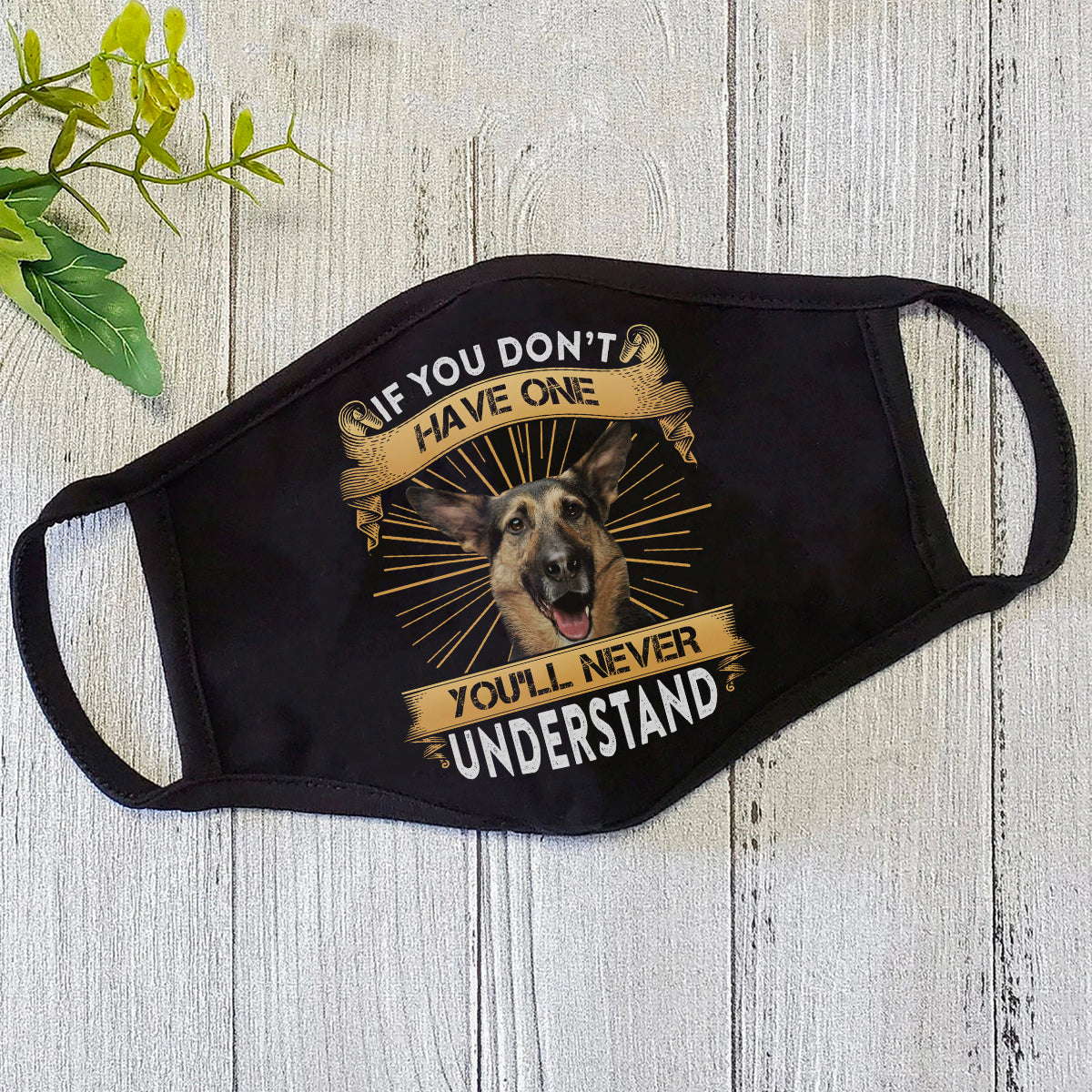 German Shepherd Dog Face Mask DL