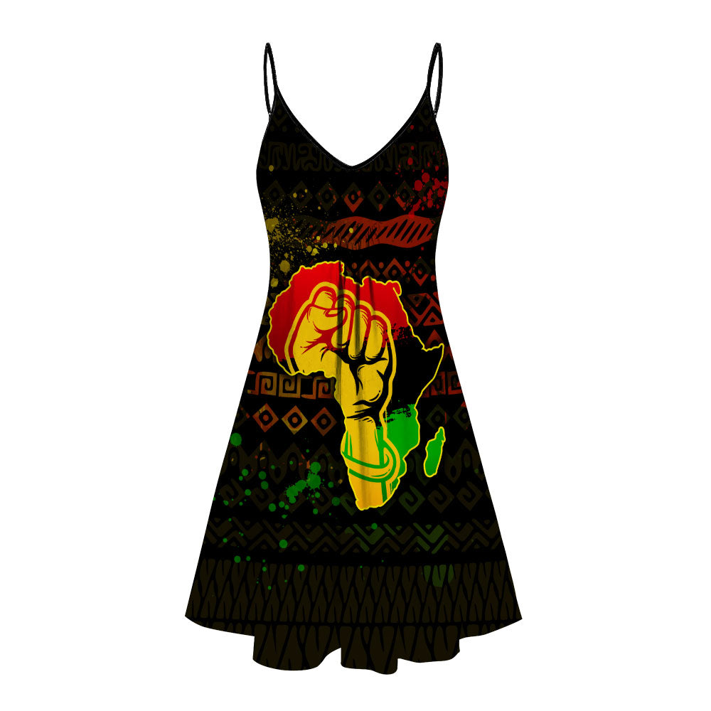 African Girl No 4 Summer Beach Dress NTN07302002