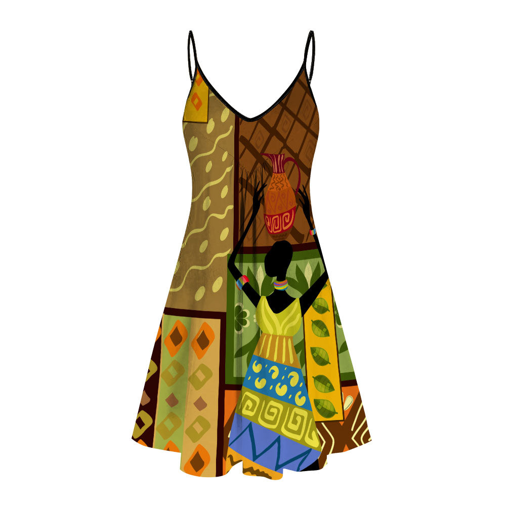 African Girl No 8 Summer Beach Dress NTN10072104