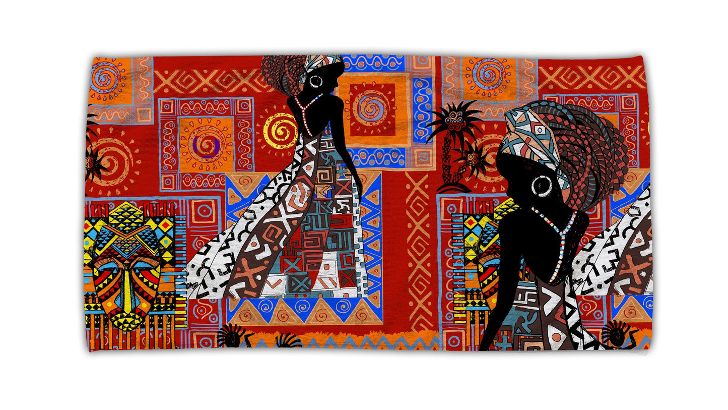 African Girl No 6 Summer Beach Towel NTN10072102