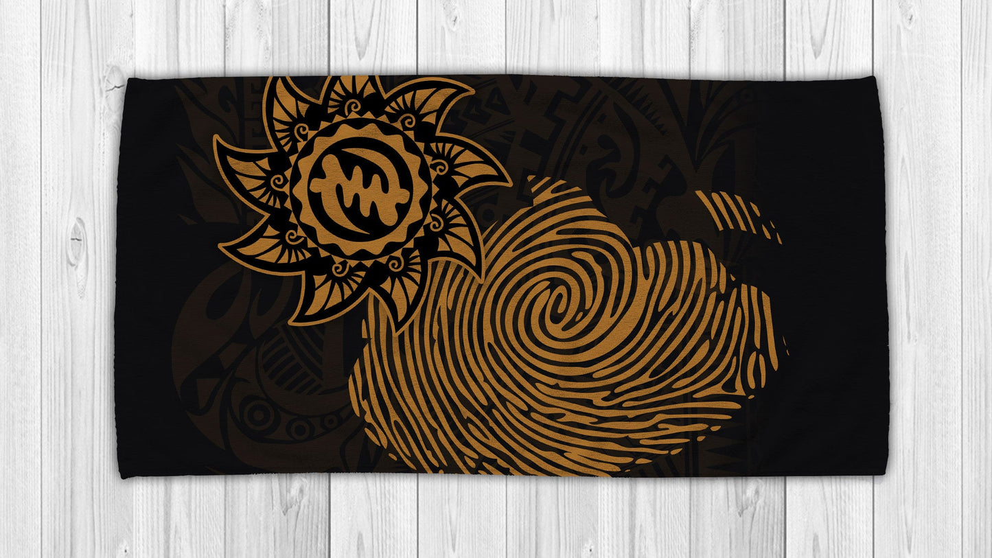 African Girl No 2 Summer Beach Towel NTN07042001